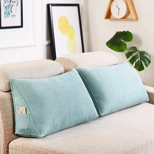 Triangle sofa Cushion Removable washable backrest Pillow Cushion Sash backrest for Living room Sofa 쿠션