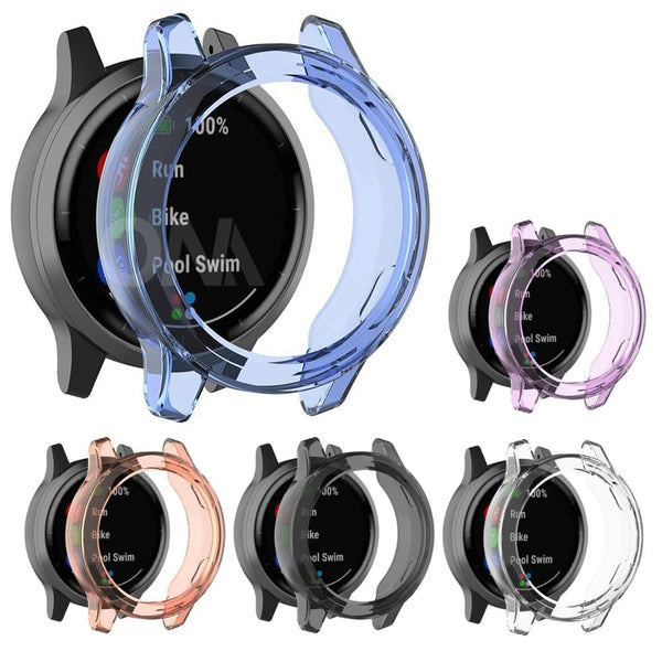 Protective case for Garmin Vivoactive 4 4S High Quality TPU cover slim Smart Watch bumper shell for Garmin Active S ActiveS