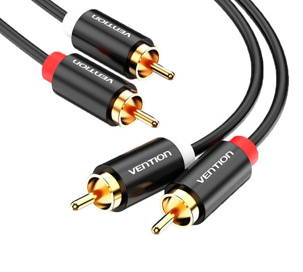 2 RCA to 2 RCA Cable Male to Male Audio Cable for Home Theater DVD Amplifier TV 1m 2m 3m 5m Cable RCA Gold-Plated Cabo