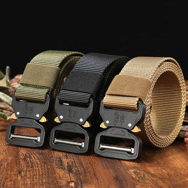Nylon Belt Men Army Tactical Belt Molle Military Swat Combat Belts