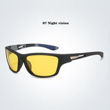 Polarized Glasses Driving Fishing Sunglasses Men Women Hiking Vintage Brand Designer Black Sun Glasses For Man Day Night vision