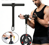 Wrist Roller Forearm Strength Trainer With Adjustable Strap And Non Slip Handle