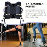 Cable Machine Ankle Straps For Glute Leg And Lower Body Workouts