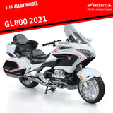 1 11 Scale Gold Wing GL800 Die Cast Motorcycle Model with Sound and Light