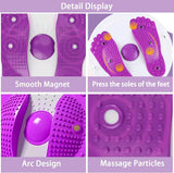 Waist Twisting Exercise Disc With Foot Massage Platform For Home Fitness Training