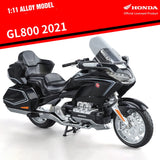 1 11 Scale Gold Wing GL800 Die Cast Motorcycle Model with Sound and Light