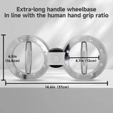 Adjustable Arm Strength Training Spinner Device For Forearm And Grip Workout