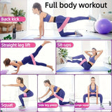 Fabric Resistance Hip Booty Bands For Legs Glutes And Strength Training