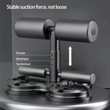 Portable Sit Up Assistant Bar With Suction Base For Core And Full Body Training