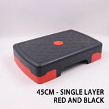 Non Slip Aerobic Fitness Step Platform For Cardio And Home Workout Training