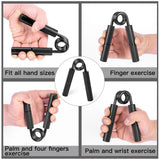 Adjustable Metal Hand Gripper Finger Strengthener for Grip Wrist and Forearm Training