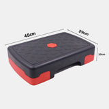 Non Slip Aerobic Fitness Step Platform For Cardio And Home Workout Training