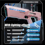 2026 Adult electric water gun, powerful spray, automatic water absorption, children's summer outdoor beach toy, children's gift