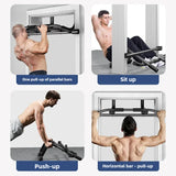 Door Frame Pull Up Bar Multi Function Home Gym Strength Training Equipment