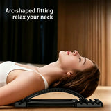 Adjustable Lumbar Back Stretching Board For Spine Support And Back Relief