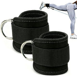Double Buckle Ankle Straps For Hip And Glute Strength Training And Leg Workouts