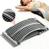 Adjustable Lumbar Back Stretching Board For Spine Support And Back Relief