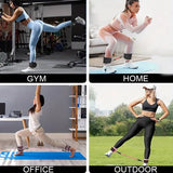 Double Buckle Ankle Straps For Hip And Glute Strength Training And Leg Workouts