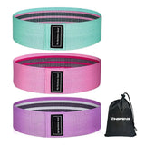 Fabric Resistance Hip Booty Bands For Legs Glutes And Strength Training