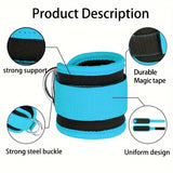 Double Buckle Ankle Straps For Hip And Glute Strength Training And Leg Workouts