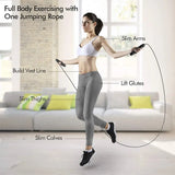 Adjustable Steel Wire Jump Rope For Fitness Cardio And Endurance Training