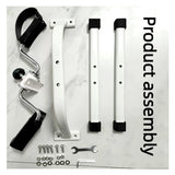 Portable Mini Pedal Exerciser With Adjustable Resistance For Indoor Leg Training