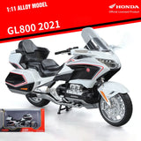 1 11 Scale Gold Wing GL800 Die Cast Motorcycle Model with Sound and Light