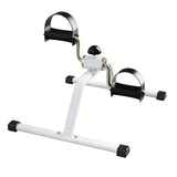 Portable Mini Pedal Exerciser With Adjustable Resistance For Indoor Leg Training