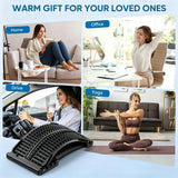 Adjustable Lumbar Back Stretching Board For Spine Support And Back Relief