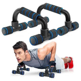 Non Slip Push Up Stand Bars For Chest Arm And Core Strength Training