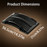 Adjustable Lumbar Back Stretching Board For Spine Support And Back Relief