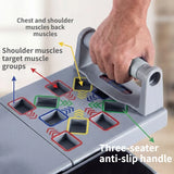Multi Function Push Up Training Board With Elbow Support For Core And Upper Body Workout