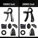 Adjustable Heavy Hand Grip Strengthener For Finger Wrist And Forearm Training