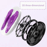 Waist Twisting Exercise Disc With Foot Massage Platform For Home Fitness Training